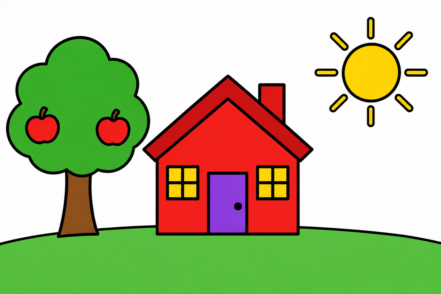 Changed garden scene